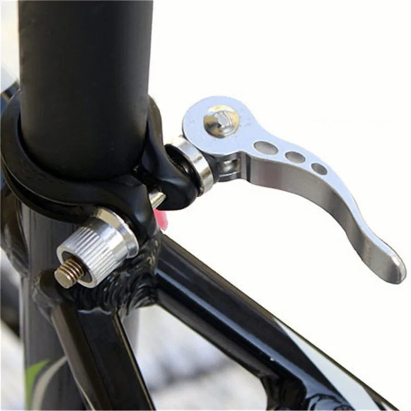 1PC Bicycle Quick Release Aluminium Bike Seat Post Clamp Seatpost Mountain Bike Seat Tube Clamp Bicycle Accessories