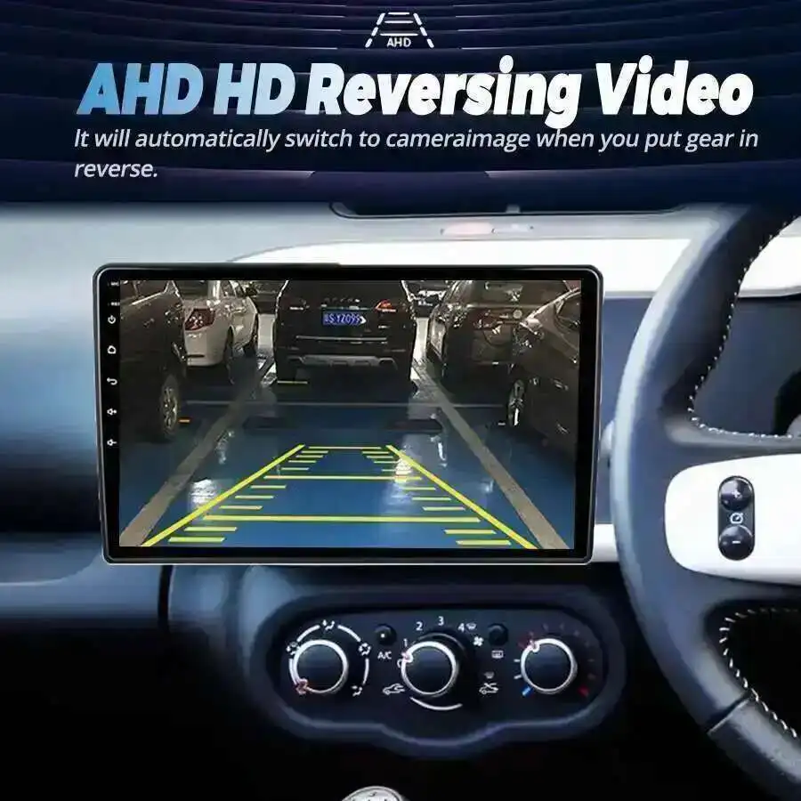 For Renault Twingo 2014-2023 RHD 9inch CarPlay Android 14 GPS Multimedia Video Player Auto Wireless Stereo Wifi 4G BT Car Radio