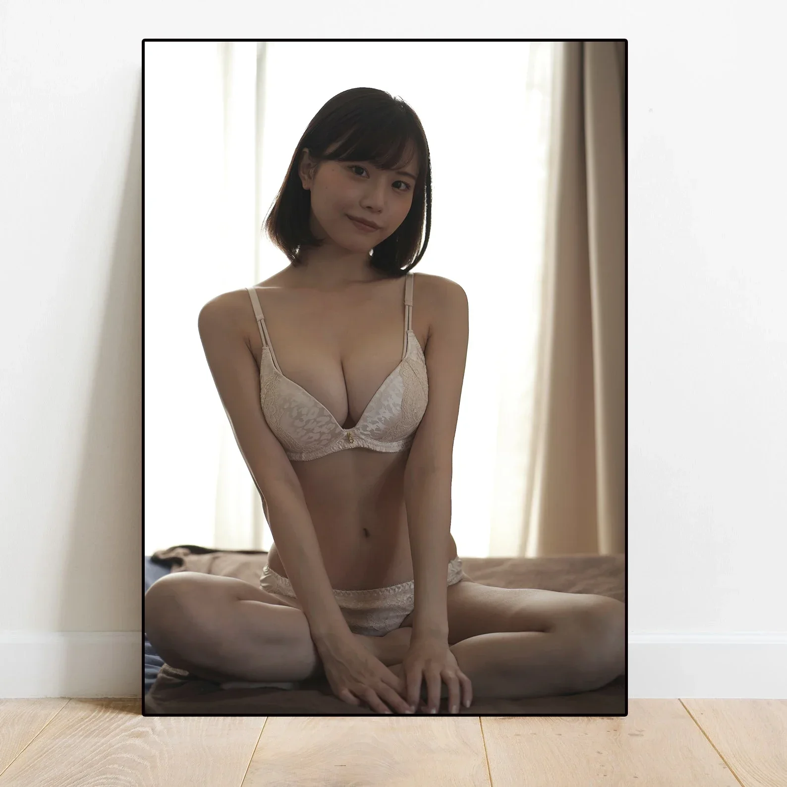 الممثلة اليابانية مثير Ai Hongo المشارك الفيلم قماش اللوحة الملصقات والمطبوعات صور فنية للجدران لتزيين غرفة المعيشة