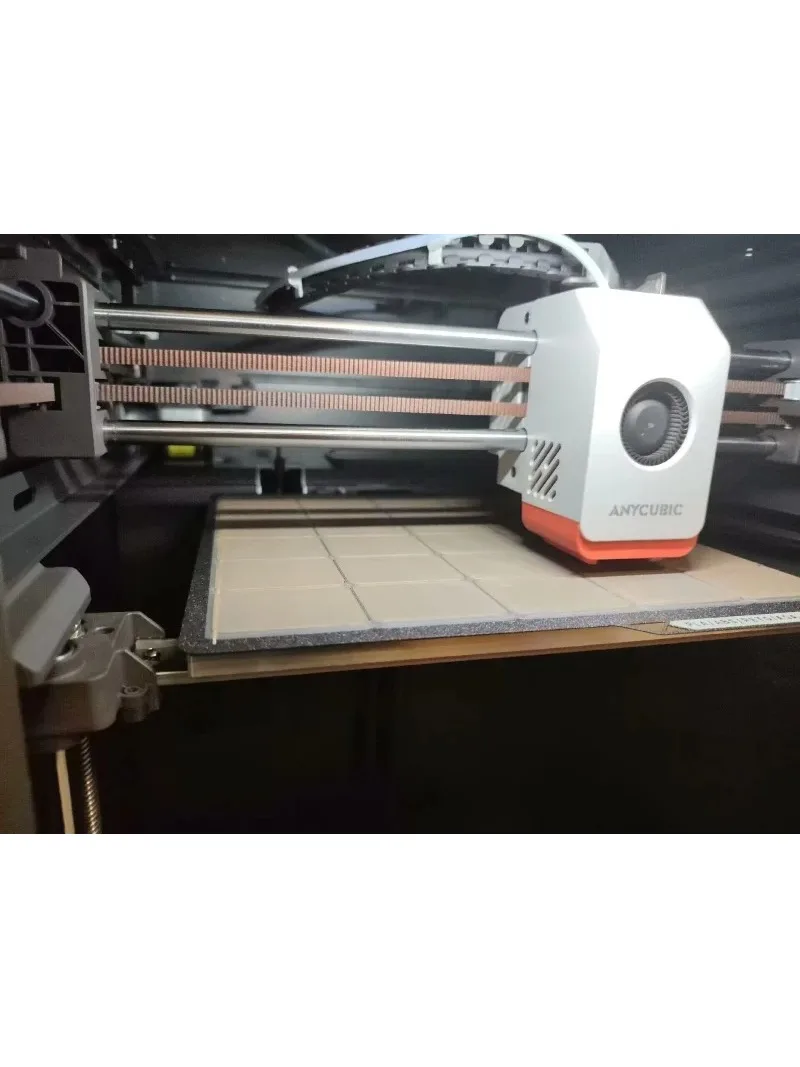 Funssor – Kit de mise à niveau Anycubic kobra s1/S1C, plaque de construction CNC en alliage d'aluminium de 8mm avec les aimants implorés, nouvelle Version