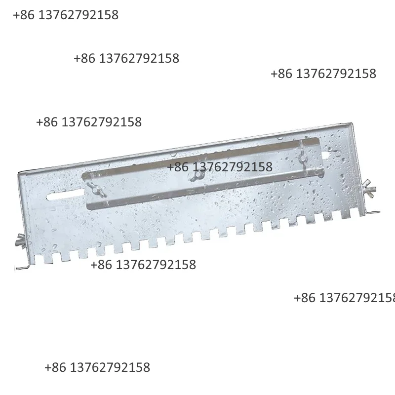 400-800mm Adjustable Notched Trowel Mortar Comb Even Spreading Tool For Floor Tile Adhesive Coating Work