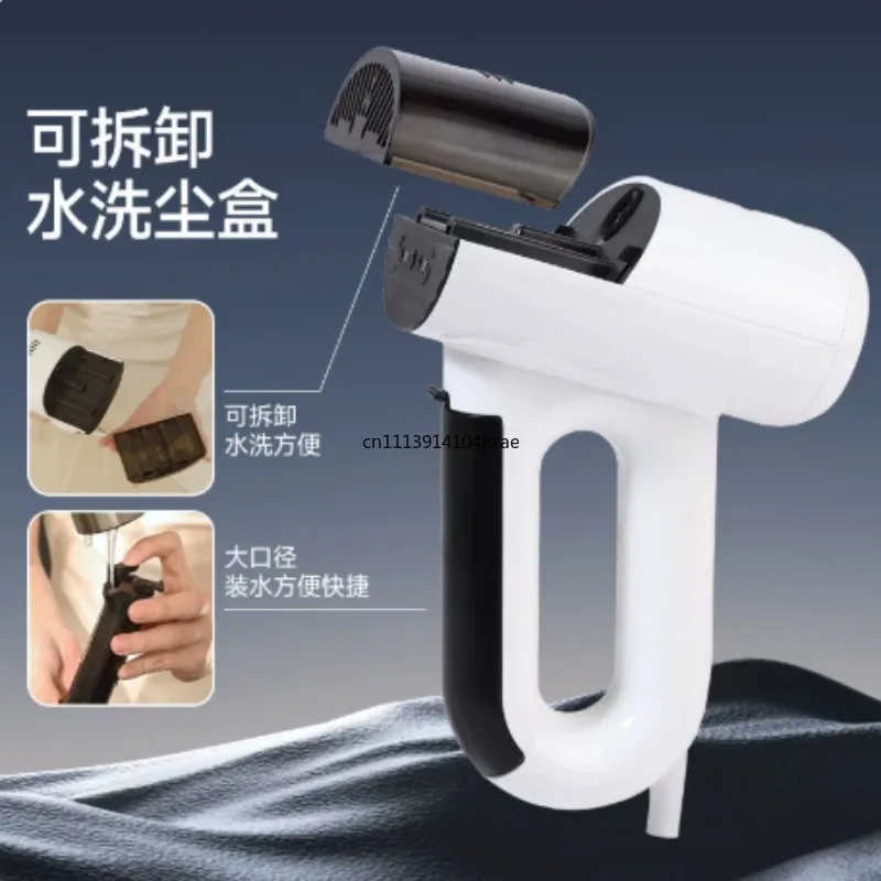 Vacuum‑Suction Handheld Garment Steamer Mini Portable Steam Iron Home Flat Ironing Clothing Wrinkle Remover