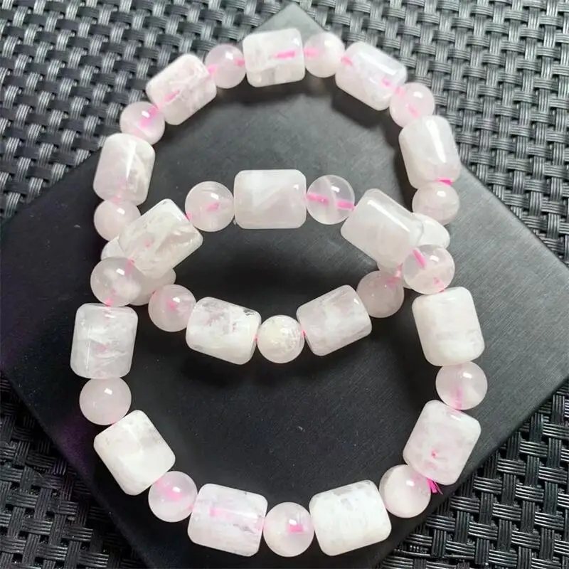 10MM Natural Snowflake Garden Quartz Bracelet Colorful Gemstone Strings Fashion Beautifully Jewelry For Men And Women 1PCS