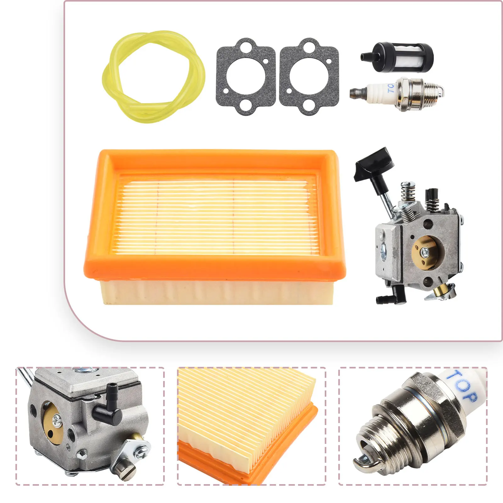 

Hot New Carburetor Accessories Backpack Blower SR340 4203-120-0603 SR380 4203-120-0605 SR400 4203-120-0607 SR420