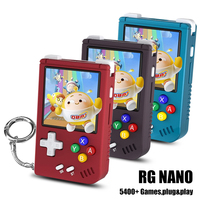 ANBERNIC RG Nano Retro Handheld Game Console RGNano Portable Mini Aluminum Alloy 1.54” IPS Screen 64G 5400 Games Hi-fi Speaker