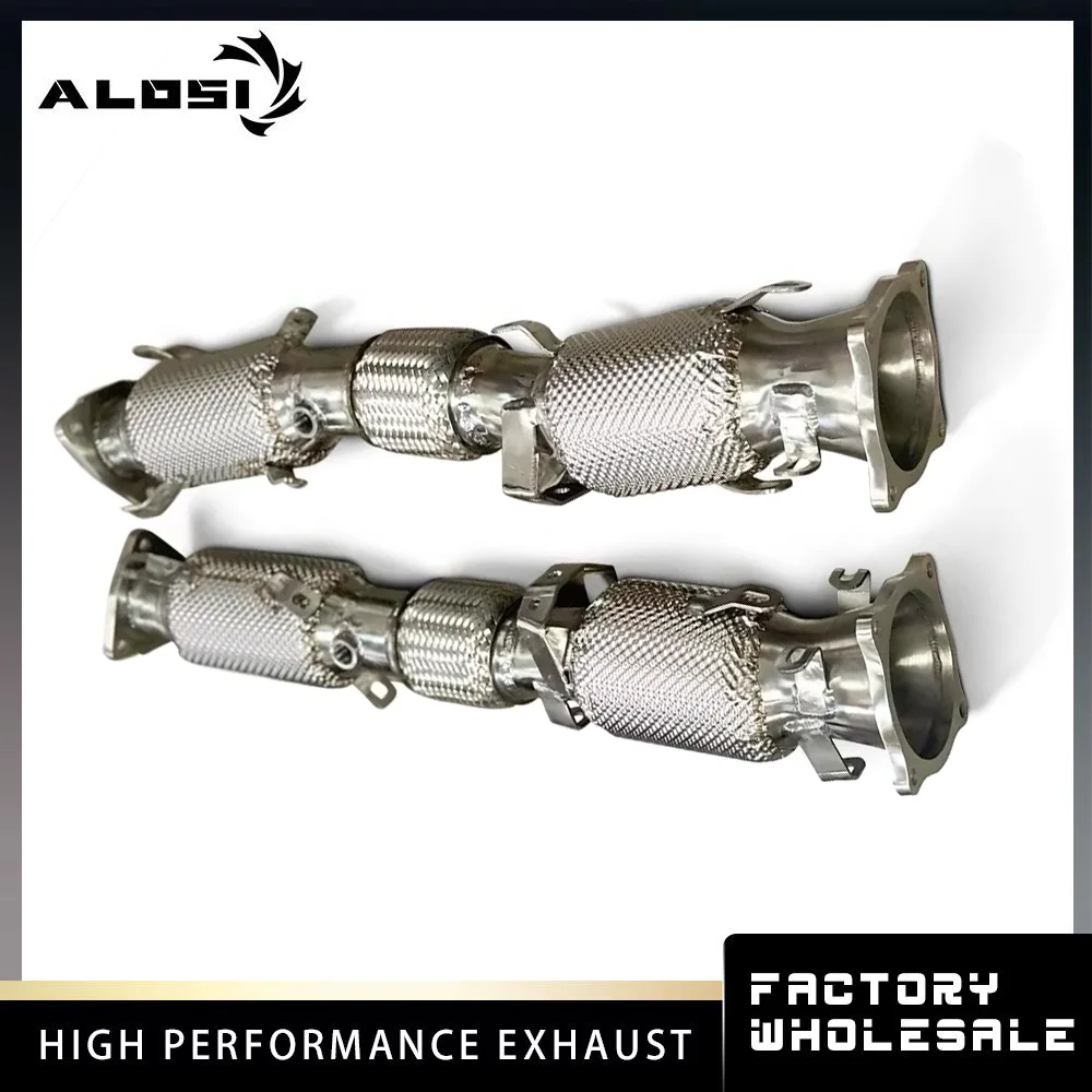 

Automotive downspouts for Acura NSX 3.5T Exhaust System 2016-2022 high-performance exhaust downspouts