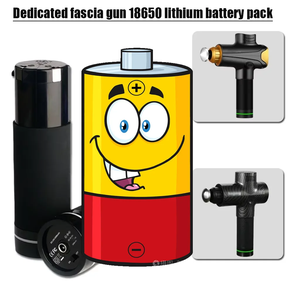 

Original 24V Massage Gun/Fascia Gun Battery for Various Types of Massage Guns/Fascia Guns lithium ion battery 6800mah