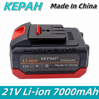 For Dayi 21V 7.0Ah Lithium-ion Rechargeable lpega Power tool Battery Suitable for Cordless Electric wrench, drill, saw etc