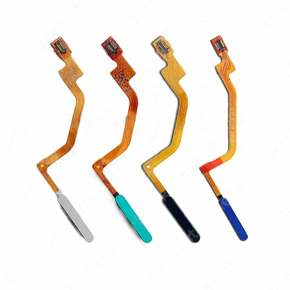 Sensor de huellas dactilares, escáner de huella dactilar, Cable flexible para Xiaomi Mi Poco M3 Pro 5G M2, menú táctil, tecla de retorno, piezas de repuesto