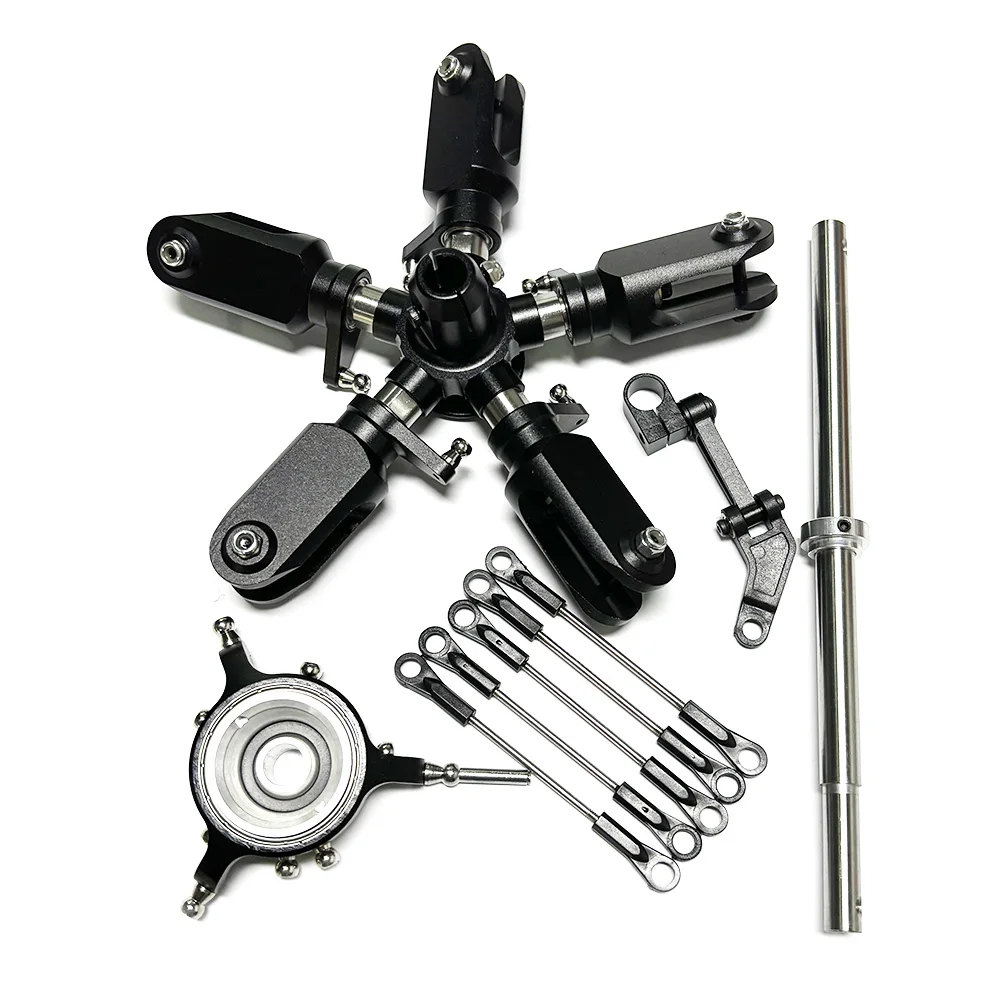 JDHMBD 500 helicopter Three Four Five Blade Main Rotor head Set  for Align GARTT ALZRC Tarot 500 Spare parts RC Helicopter