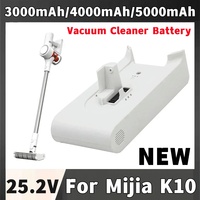 New Replacement Battery Pack For Xiaomi Mijia K10 Handheld Cordless Vacuum Cleaner 25.2v 5000mAh LI-ion Rechargeable Batteries