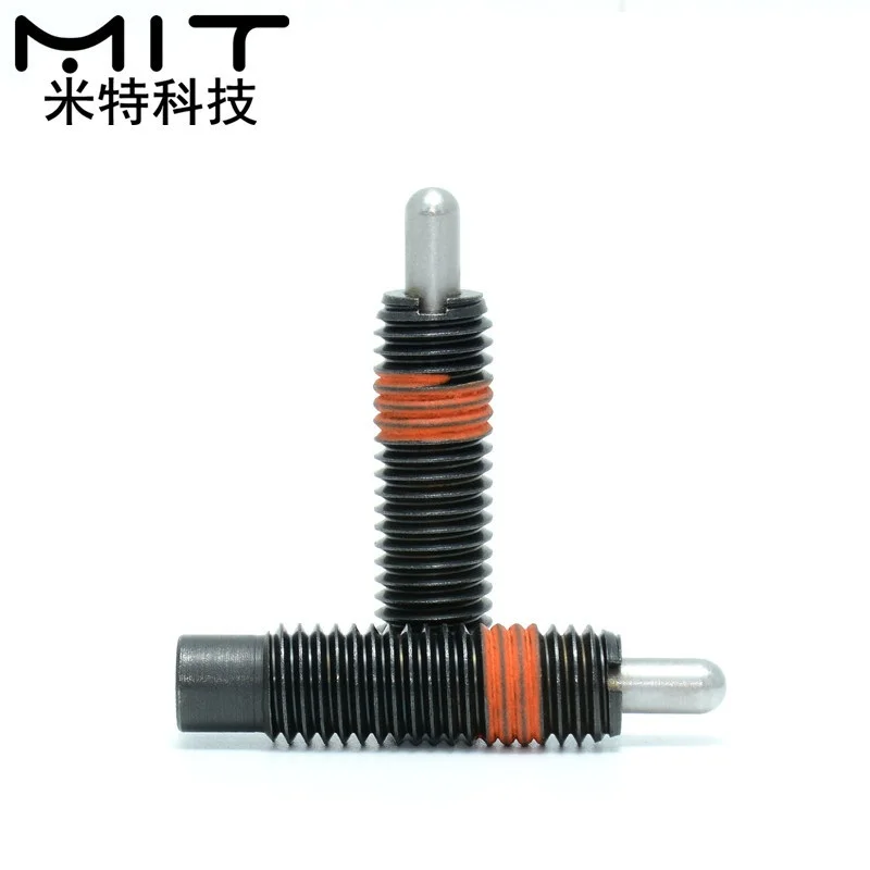 1pcs carbon steel Index Plungers Spring Plunger Locating Positioning Plunger Pins M3/M4/M5/M6/M8/M10/M12/M16/M20/M24 in stock