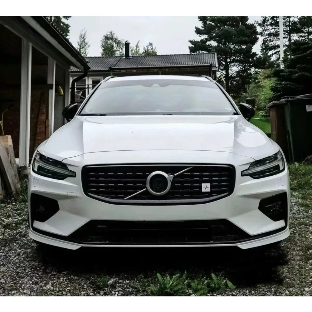 Dedicated Car Front Rear Bumper Strip Lip Spoiler Diffuser Splitter Scratch Protector For Volvo S60 V60 2020 2021 2022 2023 2024 view 5