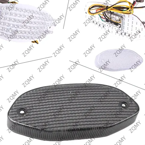 통합 LED 후방 브레이크등 방향 지시등, 정지 미등 어셈블리, BMW F650CS 2001-2004 R1100S 1998-2004 E-Mark용