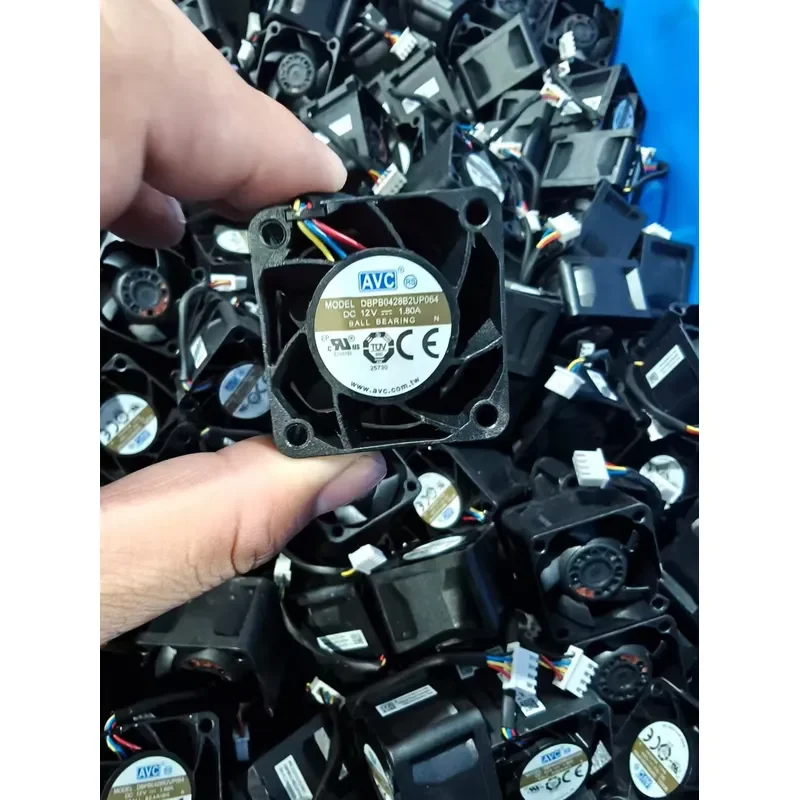 for AVC 4028 12V 1.80A 4CM 4-wire Cooling Fan High Performance Brute Force Service Replacement