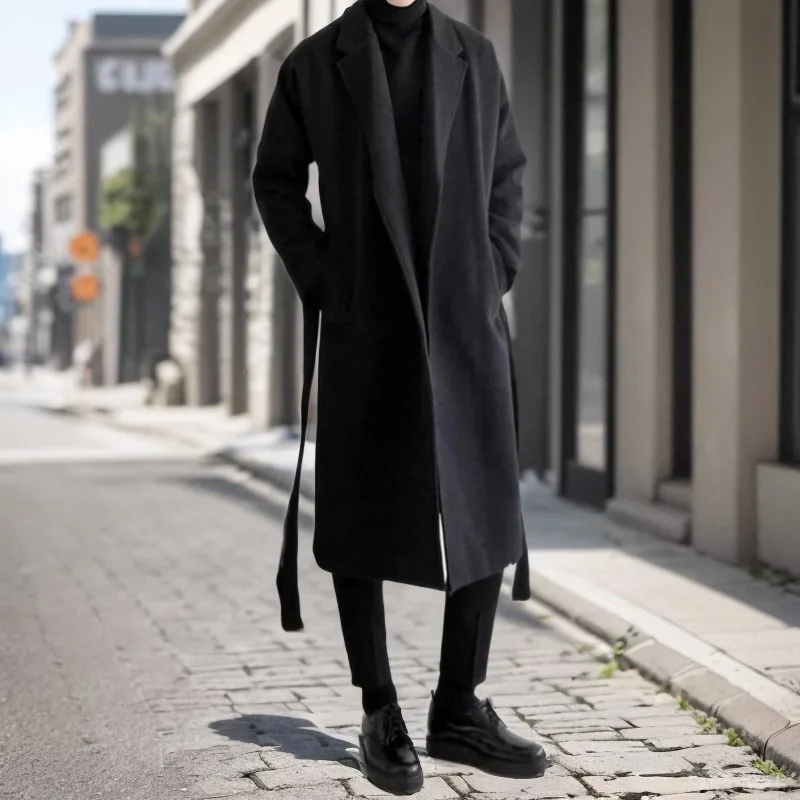 

Мужское шерстяное пальто средней длины Chester Sle elby Windbreaker, осенне-зимняя куртка в стиле Nisei Military Commander, модель Krusov Civilian