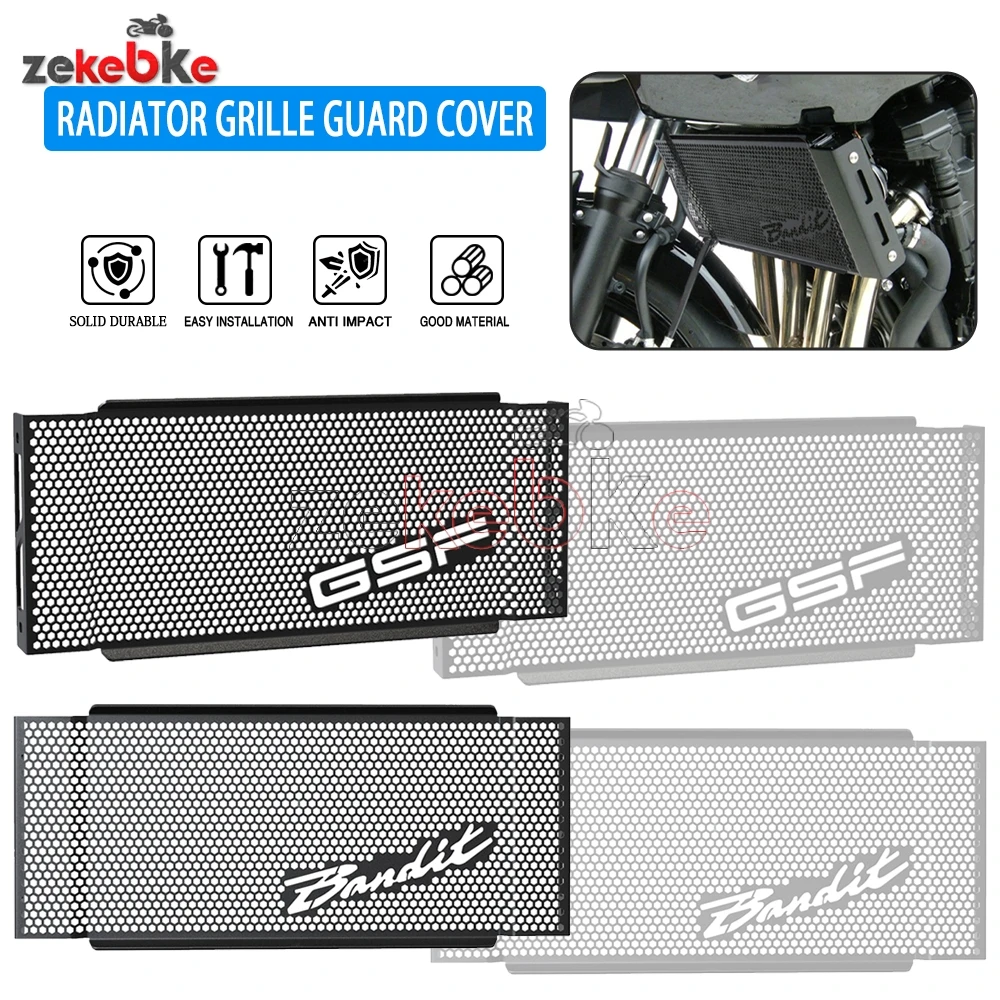 

Oil Cooler Cover Radiator Guard Grille Protector GSF650 Motorcycle For Suzuki GSF650S BANDIT Radiator Oil Cooler Guard 2007-2014