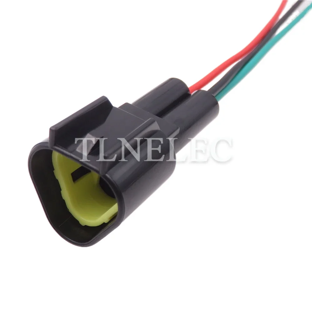 Soquete selado do chicote de fios do carro dos conectores do automóvel da maneira de 3 Pin com fios FW-C-3M-B FW-C-3F-B