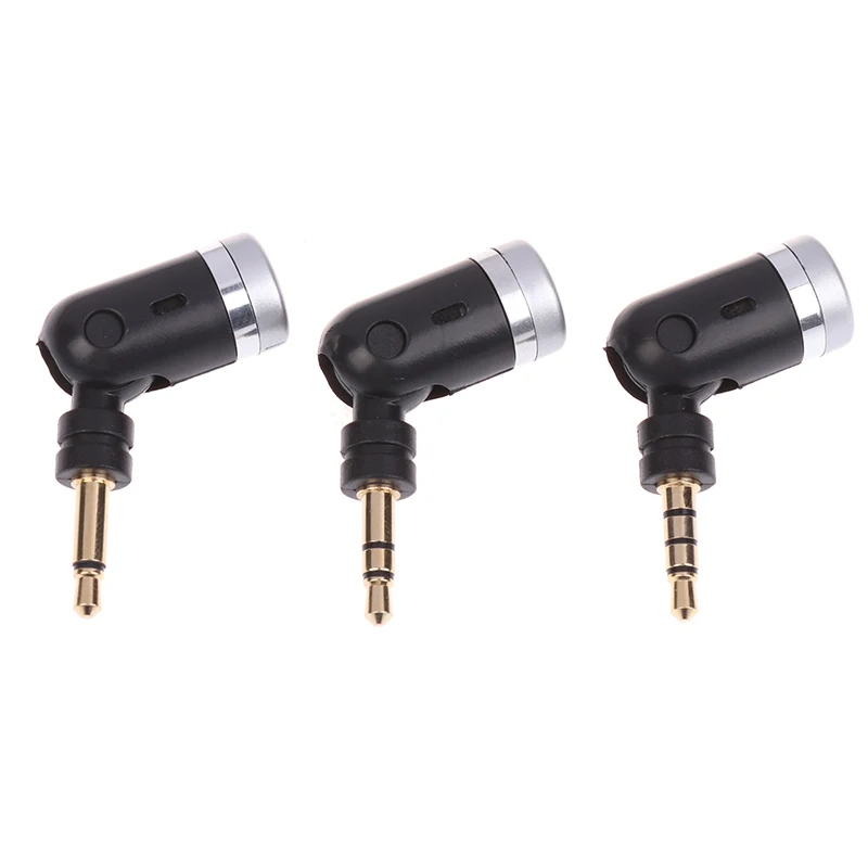 휴대용 미니 마이크 마이크 3.5MM Aux 모노/스테레오/노트북 PC 스마트 폰용 4 극 금속 커패시턴스 마이크