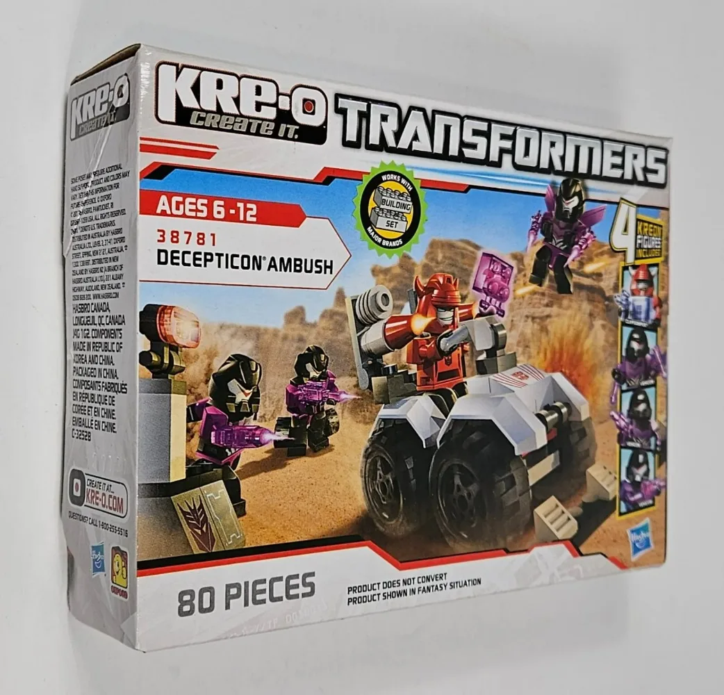 ฮาสโบร เครโอ ทรานส์ฟอร์มเมอร์ส ดีเซ็ปติคอน แอมบัช ไมโคร ฟิกเกอร์ เซ็ต คลิฟจัมเปอร์ มิสบี 2012 เอชทีเอฟ 38781 สำหรับของขวัญวันเกิดคริสต์มาส