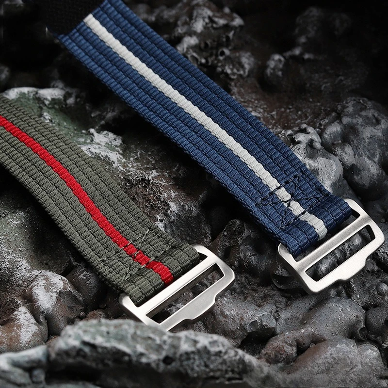 20mm 22mm High Quality Nylon Watch Strap for TUDOR Collar Hidden FXD/Biwan/1958Series Canvas Watchband for Men Sport  Bracelets image 3