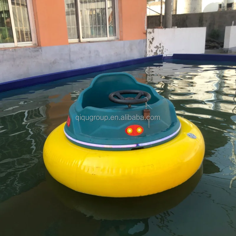 HDPE Material Electric Kids Mini Amusement Rides Aqua UFO Bumper Boat
