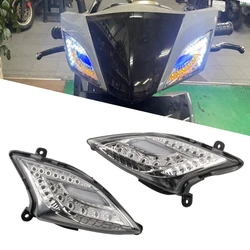 For CYGNUS X Cygnus X 125 Motorcycle Scooter LED Front Turn Signal light Indicator Signal Lamp