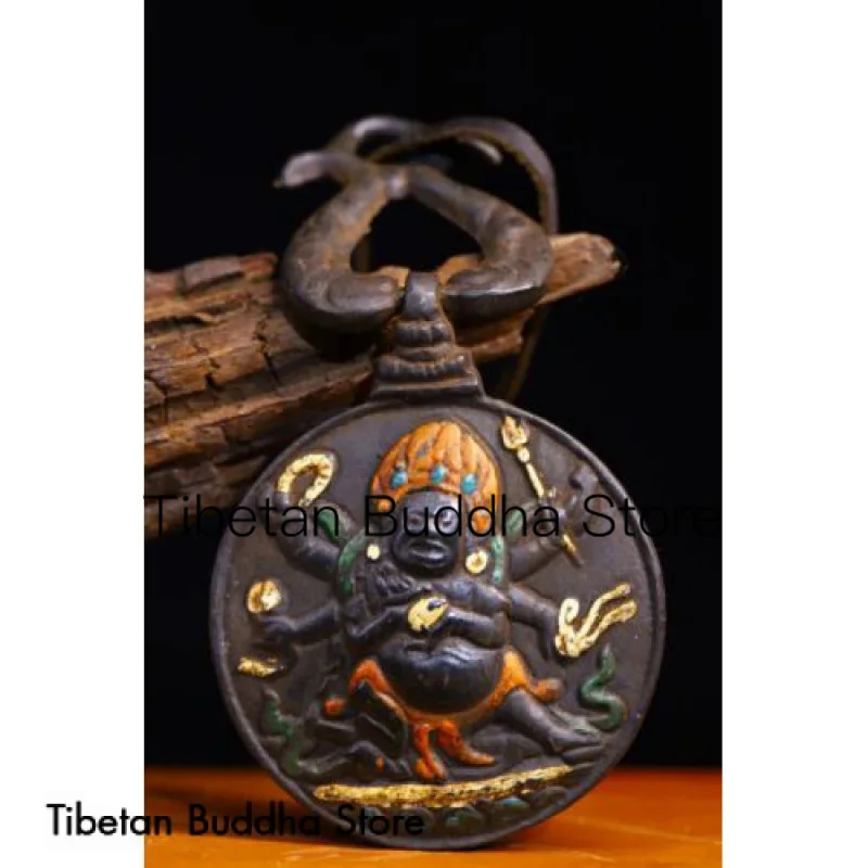 Copper tire is purely handmade and carved with Nine Palaces and Eight Trigrams