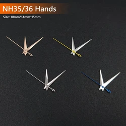 Mod NH35 Watch Hands Set 10*14*15mm Standard Presage Needles Silver/Rosegold Watch Hands Accessories Fit to NH35 NH36 NH38 NH39
