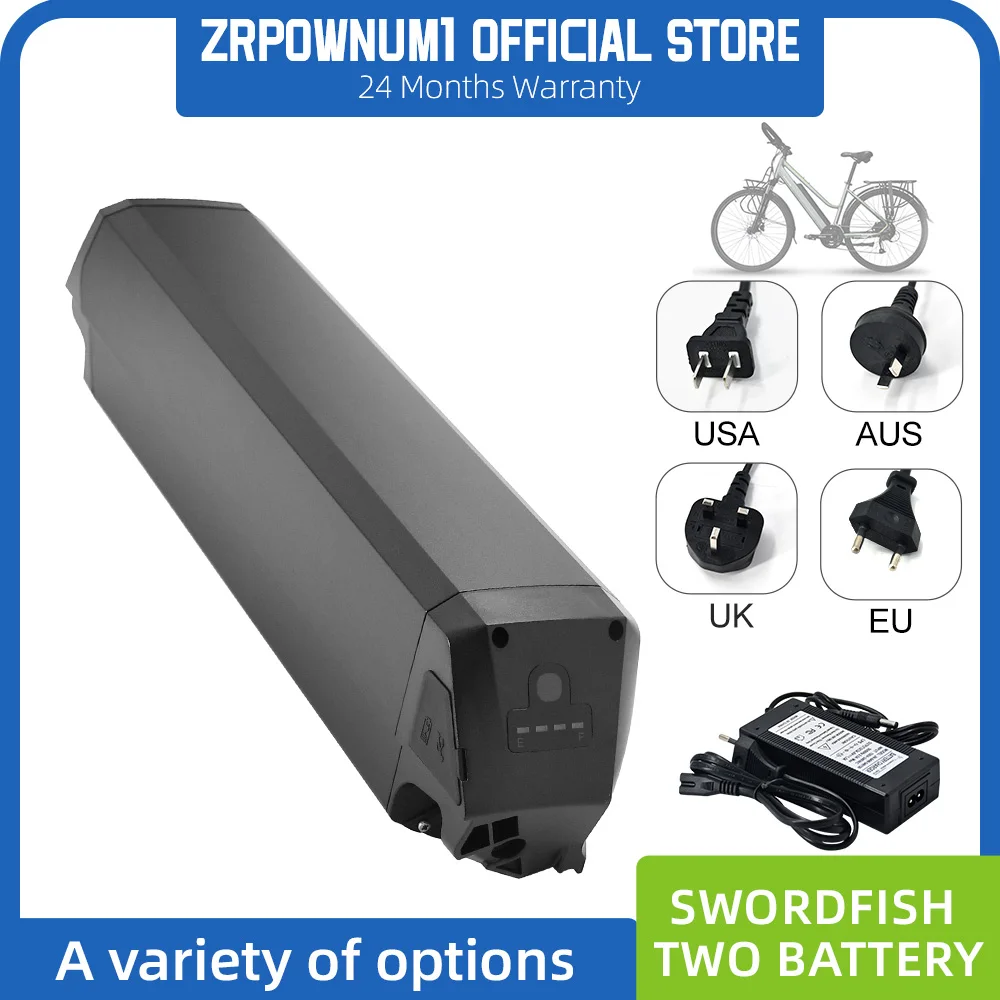 

ebike Battery 36V 48V 52V 15Ah 20Ah 25Ah Samsung cell SYR Hidden Fat Tire batteries for Zebra Cobra Pro Step Thru Bigdog