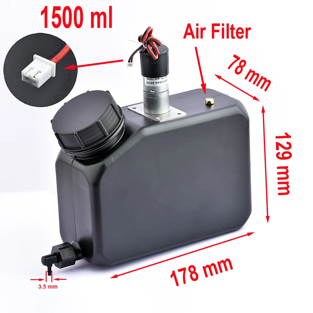 Custome Made Ink Box Ink Tank with Stirring Motor for All Kind of UV DTF Printer 250 500 100 1500ml Ink Cartridge with Mixer