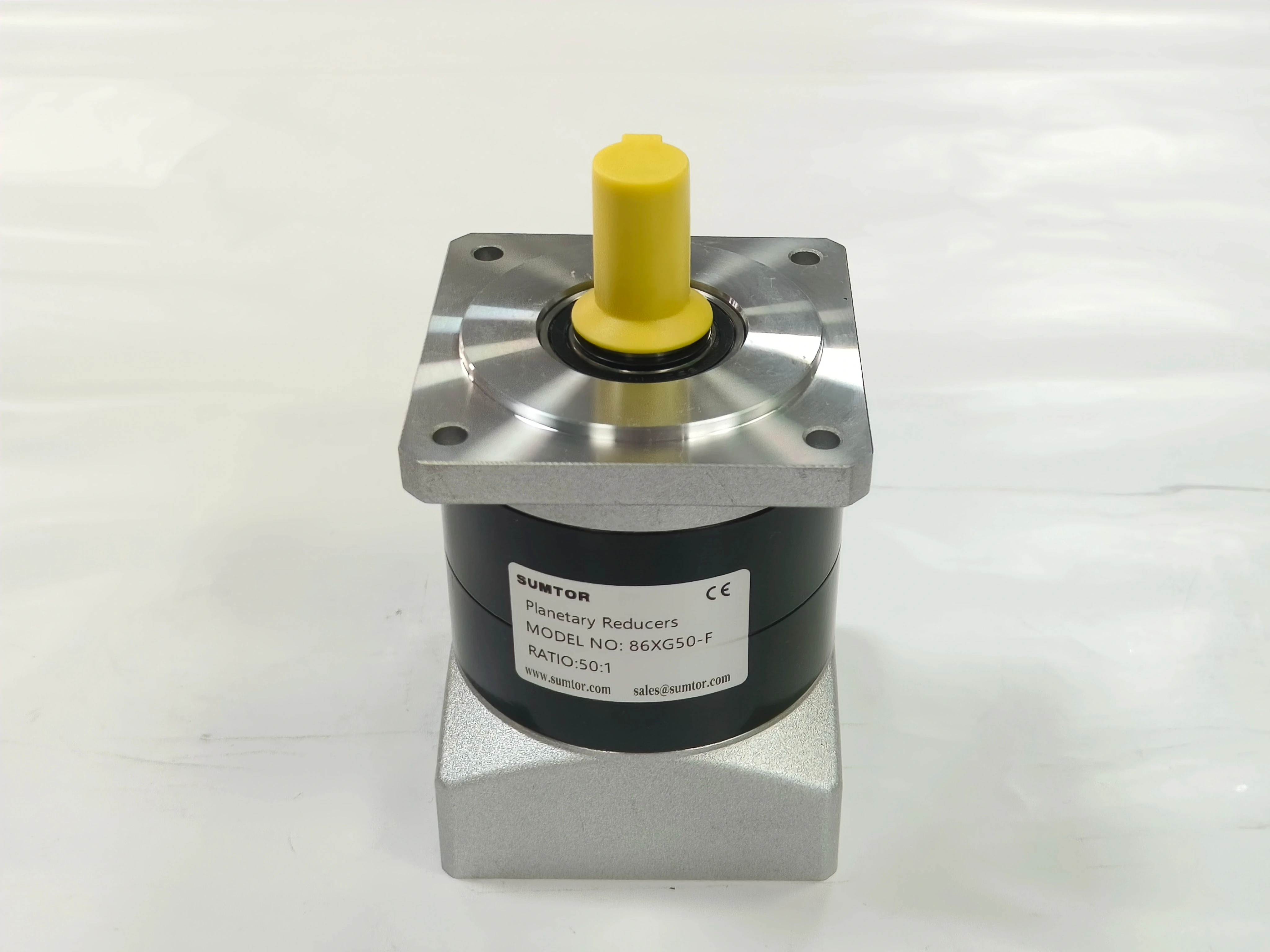 Economical 86mm Planetary Gear Reducer 15:1 20:1 50:1 100:1 Input 14mm output 16mm for Nema 34 Stepper Motor