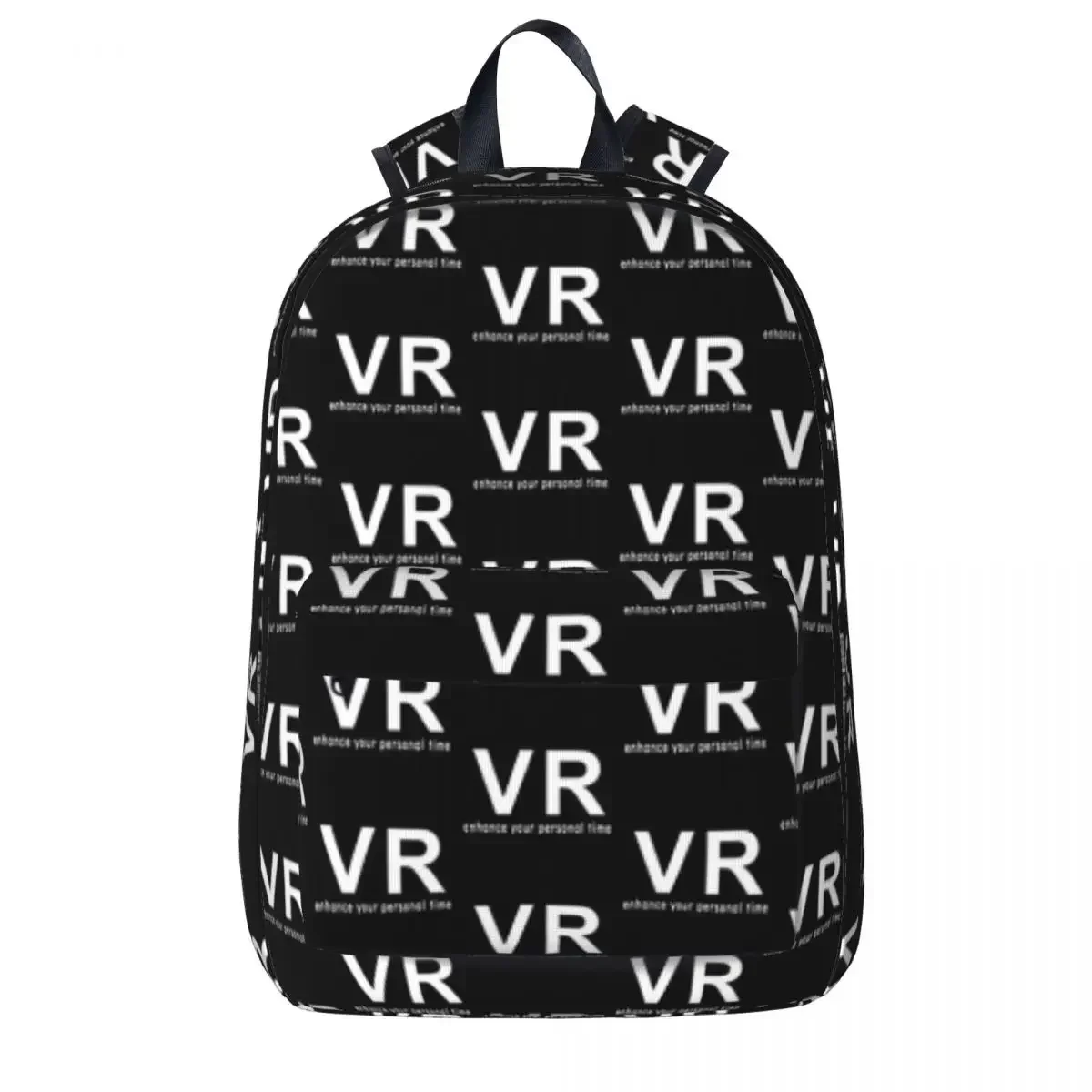 

VR Virtual Reality - White Writing Backpacks Student Book bag Shoulder Bag Laptop Rucksack Fashion Travel Rucksack School Bag