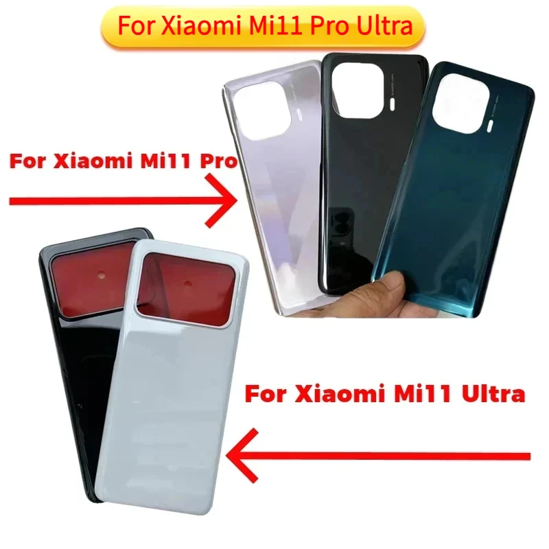 

Housing For Xiaomi Mi11 Pro Glass Battery Cover Repair Replace Back Door Phone Rear Case Adhesive