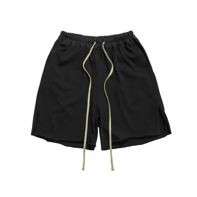

Мужские летние спортивные шорты в американском уличном стиле, свободные, с эластичным поясом, цветные, для бега, длиной до колена
