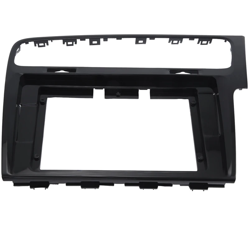 Car Radio Fascias Frame For VW Golf MK7 2013-2020 RHD 10 Inch 2DIN Stereo Panel Spare Parts Accessories