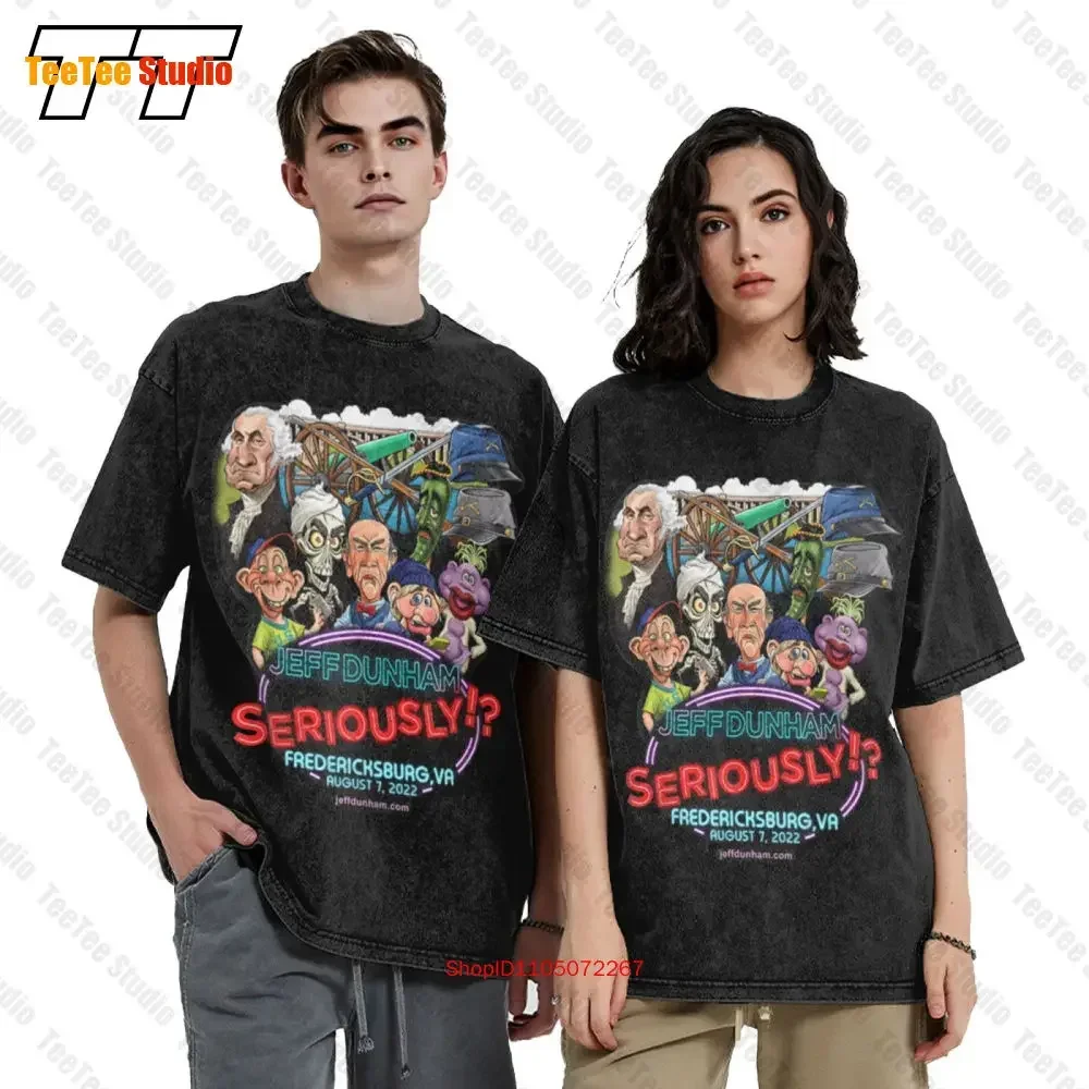 Usa Jeff Dunham Fredericksburg Va 2022 Vintage Oversized T-Shirt Men'S S 4Xl Us 100 Cotton 8R42