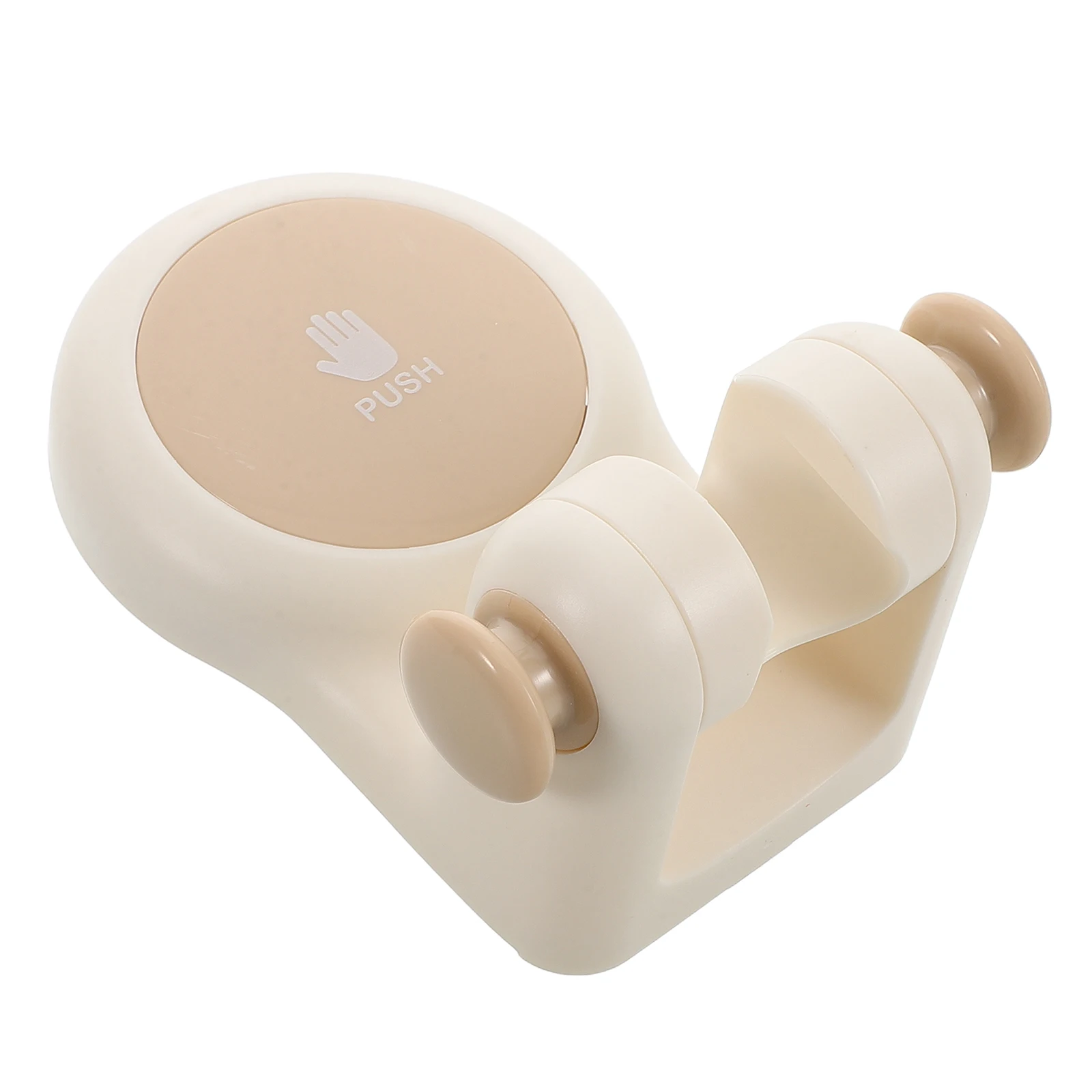 

Shower Head Holder Adhesive Wall Mount No Drill RV Bathroom Bracket H Shower Cup Storage Plastic Durability Adjustable Angle