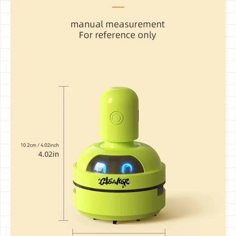 Pembersih desktop, pengisian daya USB elektrik, penyedot debu desktop, penyapu remah karet, penghilang debu keyboard mini