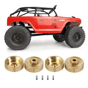 Trục Axpeed-Bronze Wheel Hex Axis, cân bằng trọng lượng cho Axial SCX24 1:24 RC Crawler Car, Cập nhật mô hình xe tải, 5 mm, 4pcs 10 trục chính bán hàng chính 25 mm - №6