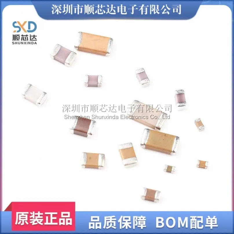 100pcs 1206 50V SMD Thick Chip Multilayer Ceramic Capacitor 10pF- 100uF 10NF 100NF 1PF 22PF 1UF 2.2UF 4.7UF 10UF 22UF 47UF 100UF