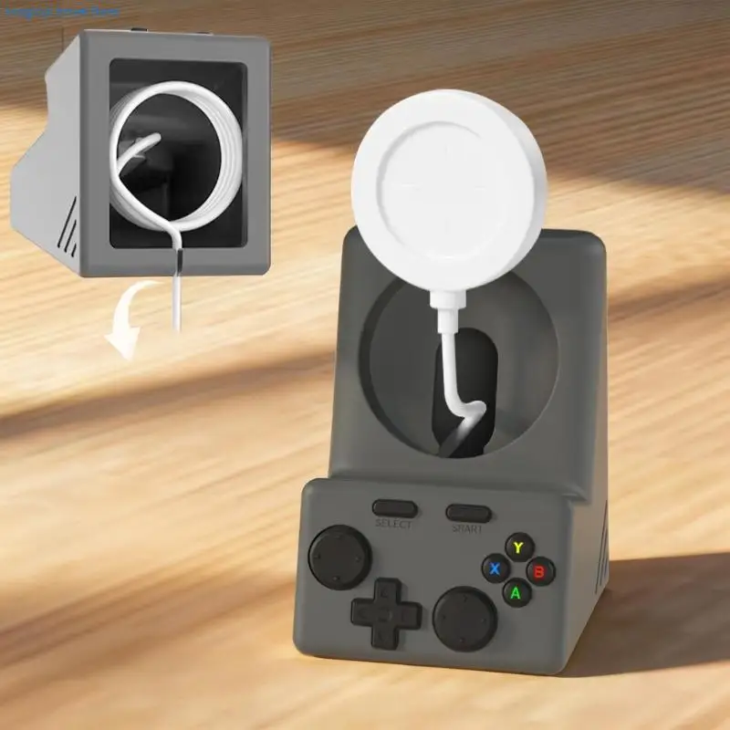 

N2UB Стильный настольный держатель для зарядки для часов, включая противоскользящую накладку и аккуратное основание для хранения