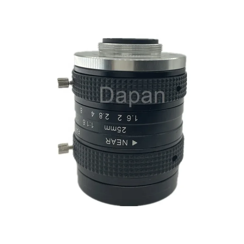 Machine Vision Lens 30mm F1.6 - 5MP High Resolution, 1" C-Mount, Manual Iris for Factory Automation