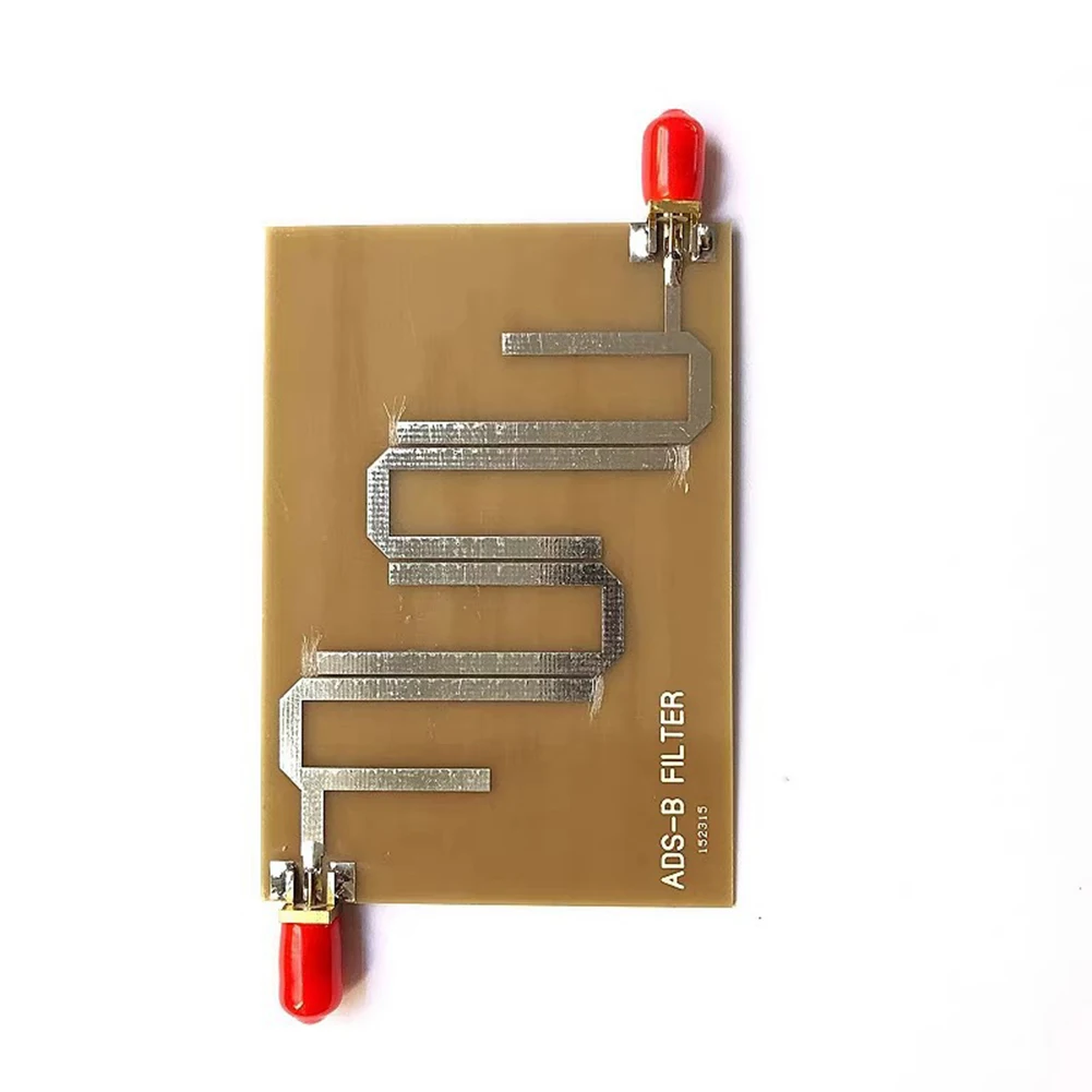 ADS-B Microstrip Bandpass Filter 1-1.2GHz For Receiver Board Transmission Range Signal With Female Connector PCB