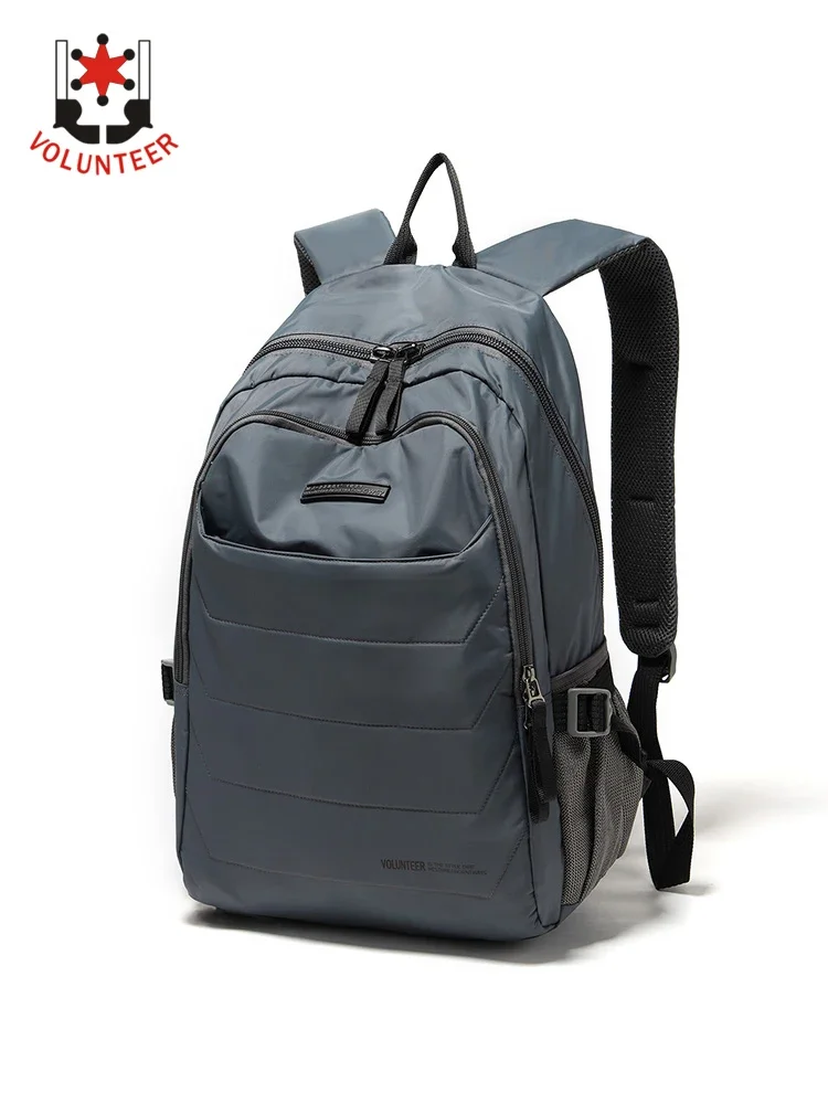 Volunteer Backpack for Men 2023 New Stylish High Quality Multifunction Large Knapsack Capacity Travel School 1713-10