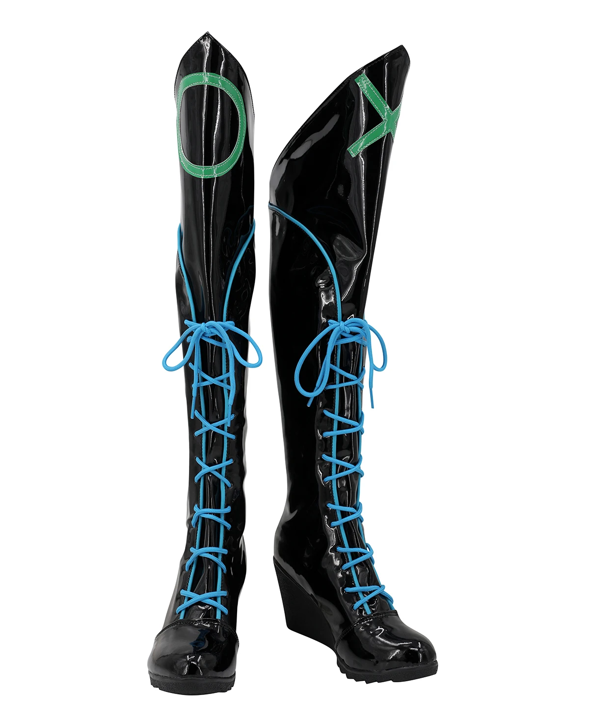 Pointe Cosplay Schuhe Keil absatz Stiefel nach Maß jeder Größe