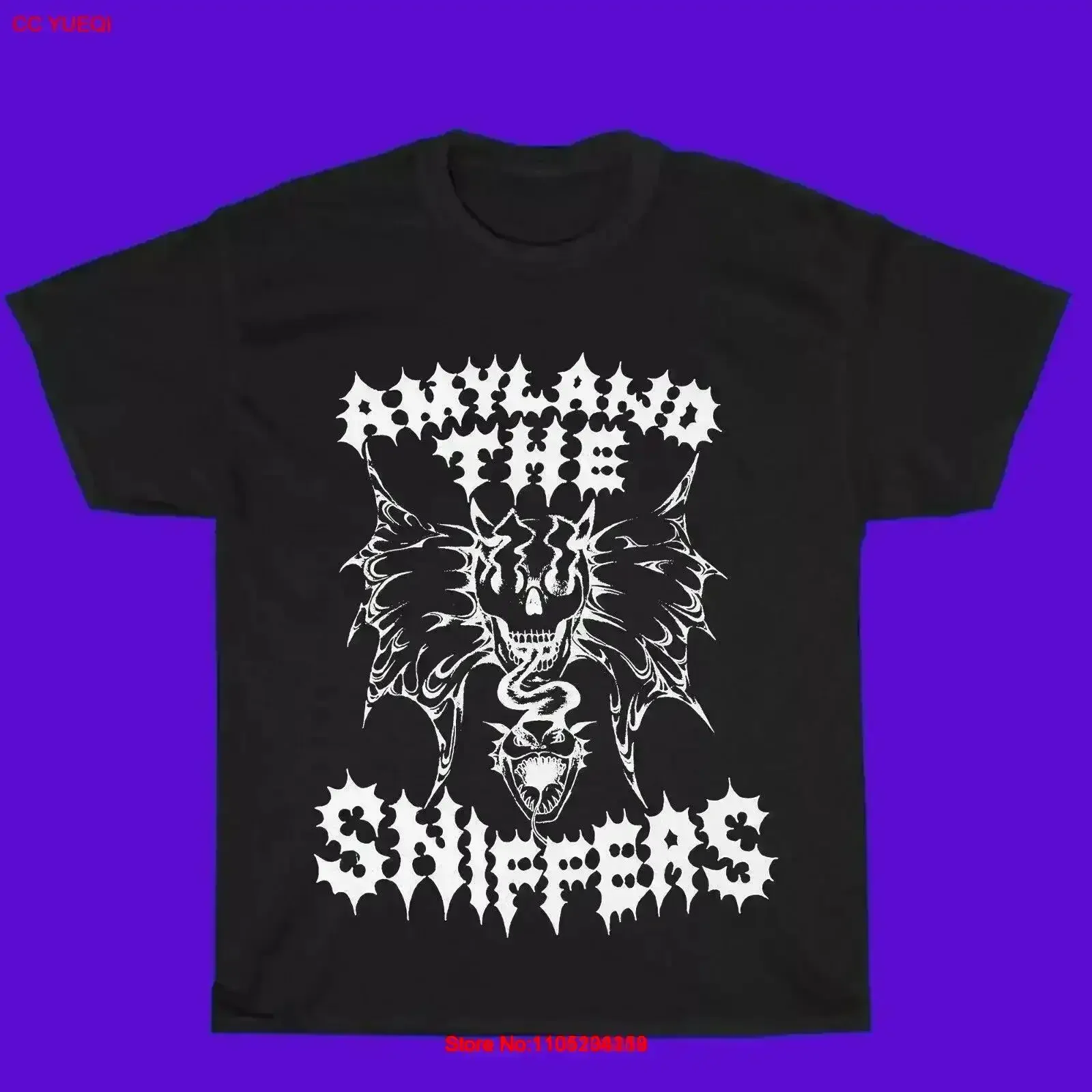 NWT 549 Amyl and the Sniffers art graphic T Shirt Size S 5XL provide a note vintage Washed Comfortable Versatile vintage