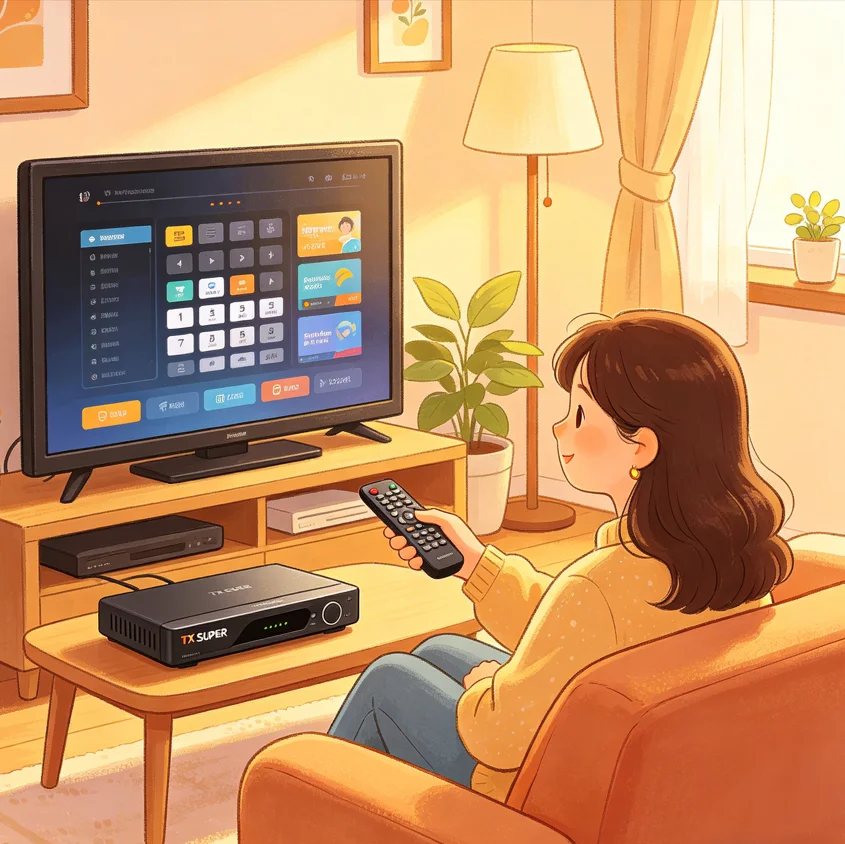 【Geniue】2026 New Remote control for Smart TV Box TX Super 8K TV box 2G 16G Global Market Media Player Set Top Box