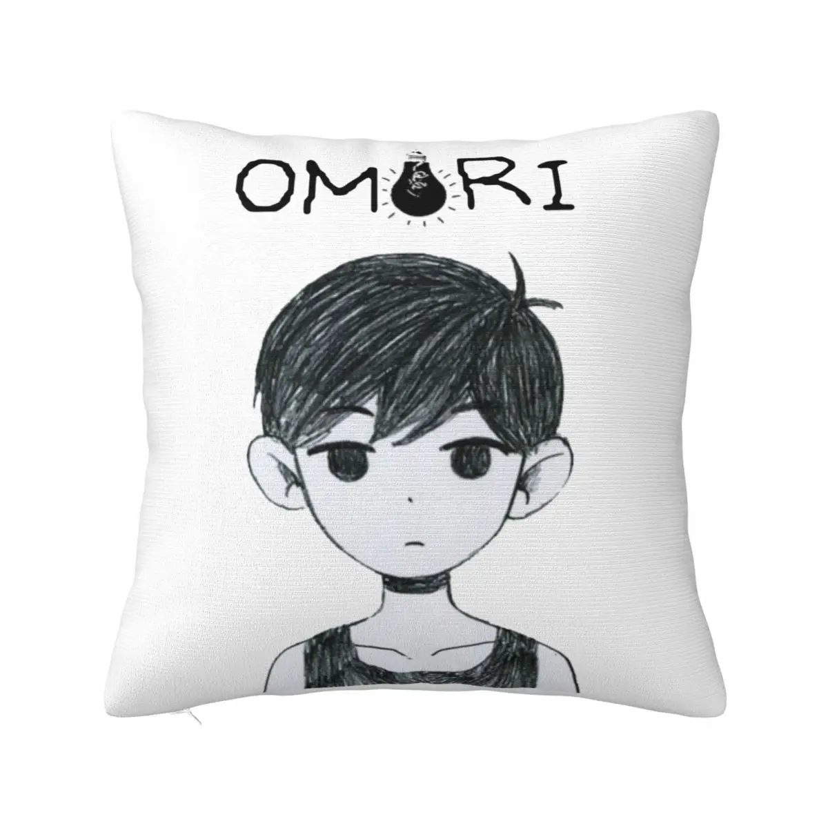 Omori Merch Omocat Pillowcase Soft Polyester Cushion Cover Decorative Video Game Pillow Case Cover Home Dropshipping 40*40cm