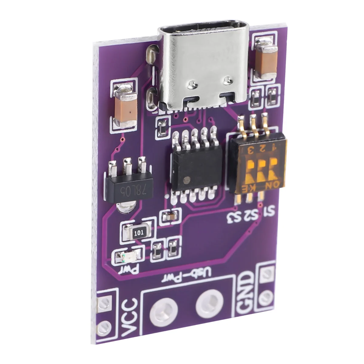 Type-C QC AFC PD2.0 PD3.0 to DC Spoof Scam Fast Charge Trigger Detector USB-PD Notebook Power Supply Change Board ModuleN01R